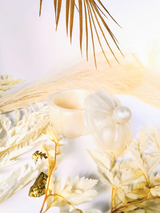 Pot à bijoux en résine époxy