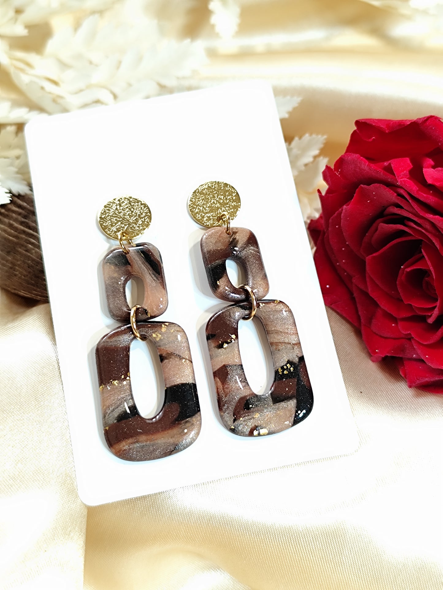 Boucles d'oreilles Ambréa