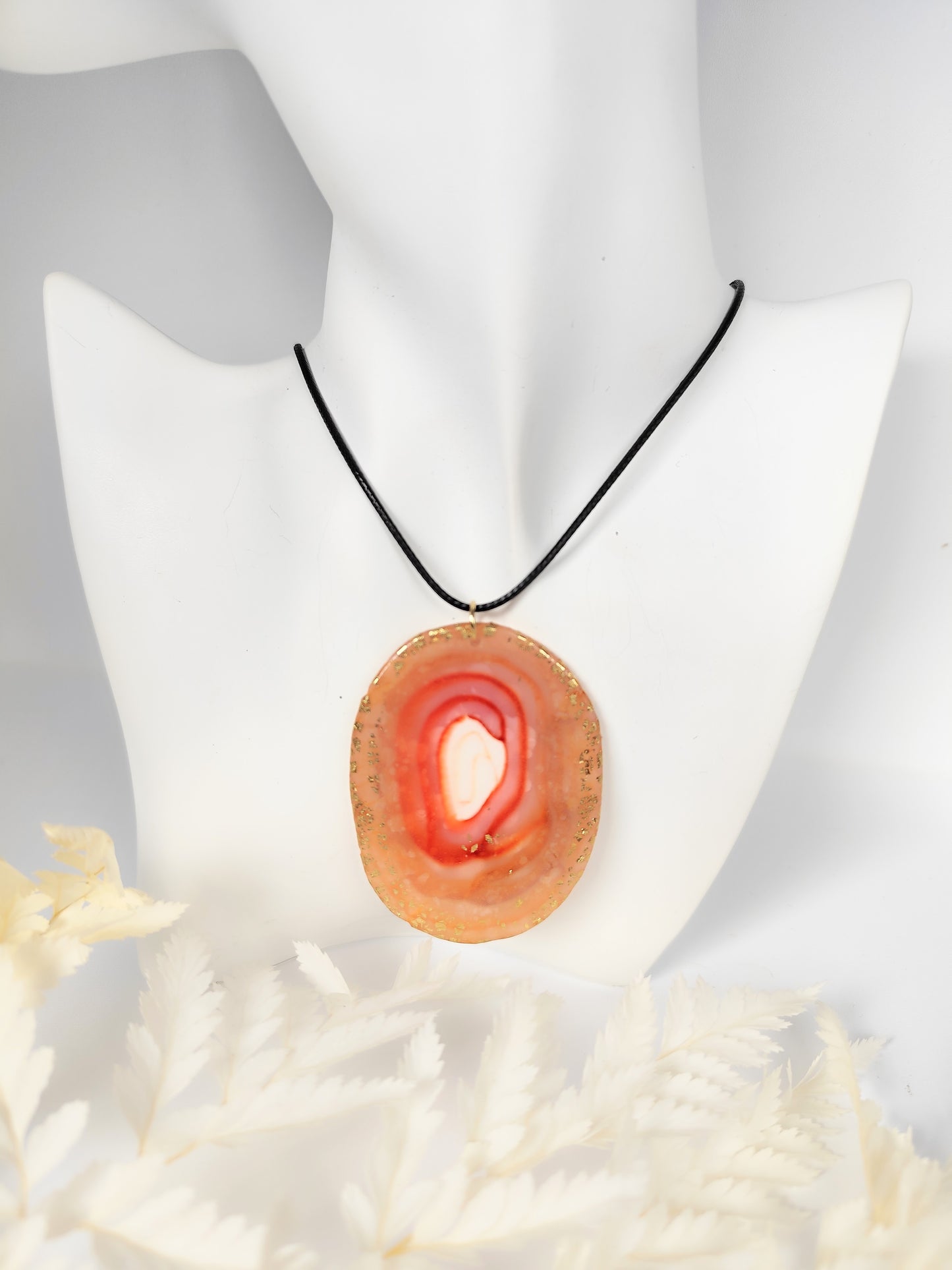 Collier Orange Vertige