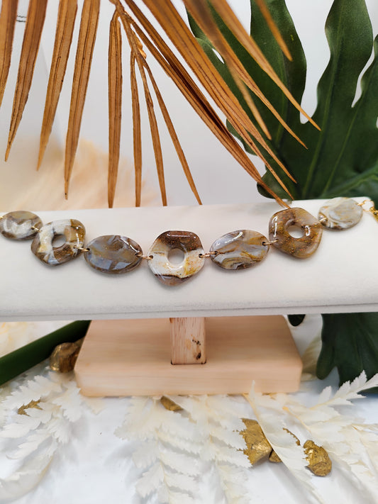 Bracelet Brun Raffiné