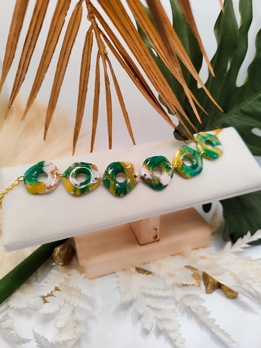 Bracelet Vert Foret