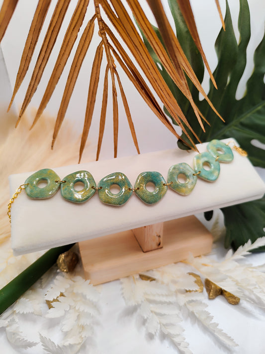 Bracelet Nacre Verte