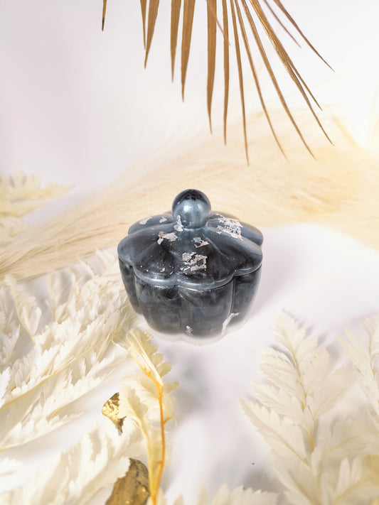 Pot à bijoux en résine époxy