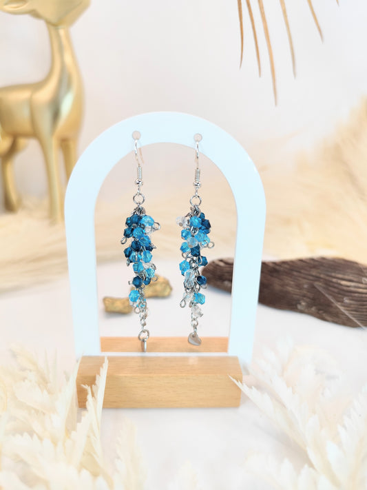 Boucles d'oreilles en perles