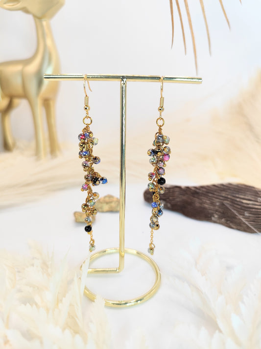 Boucles d'oreilles en perles