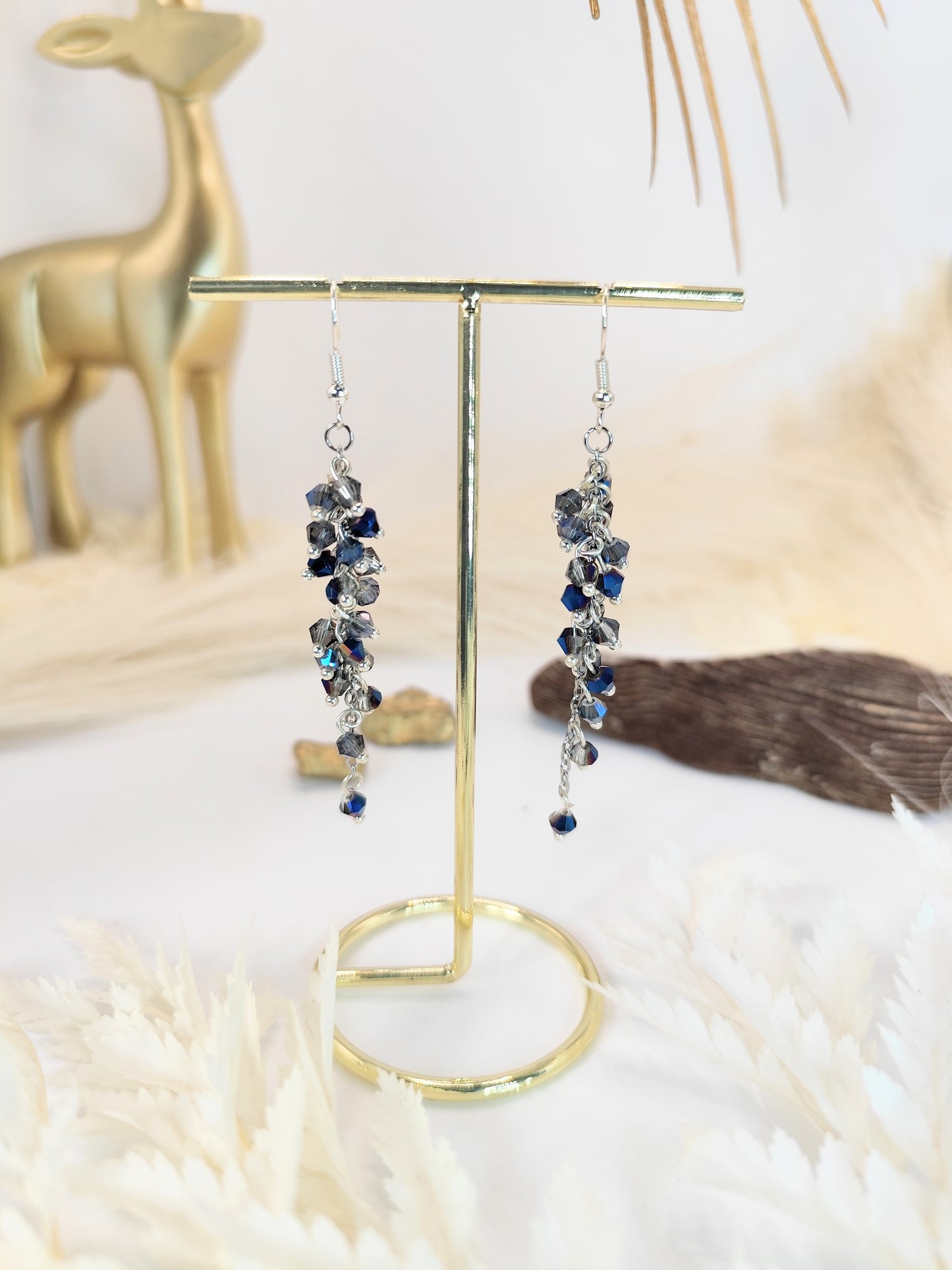 Boucles d'oreilles en perles