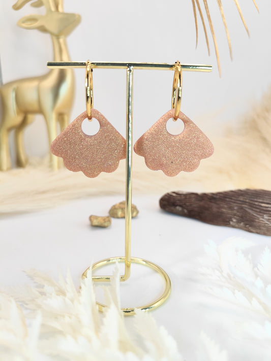 Boucles d'oreilles en pâte polymère