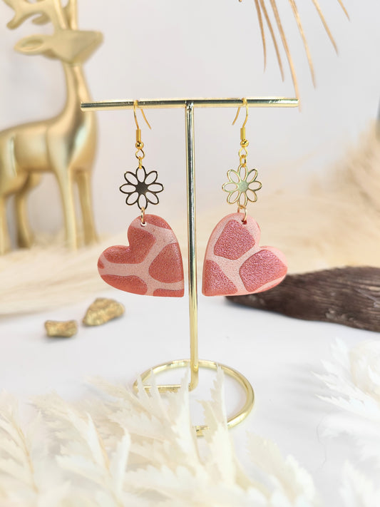 Boucles d'oreilles en pâte polymère