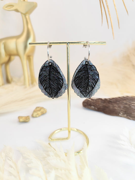 Boucles d'oreilles en pâtée polymère