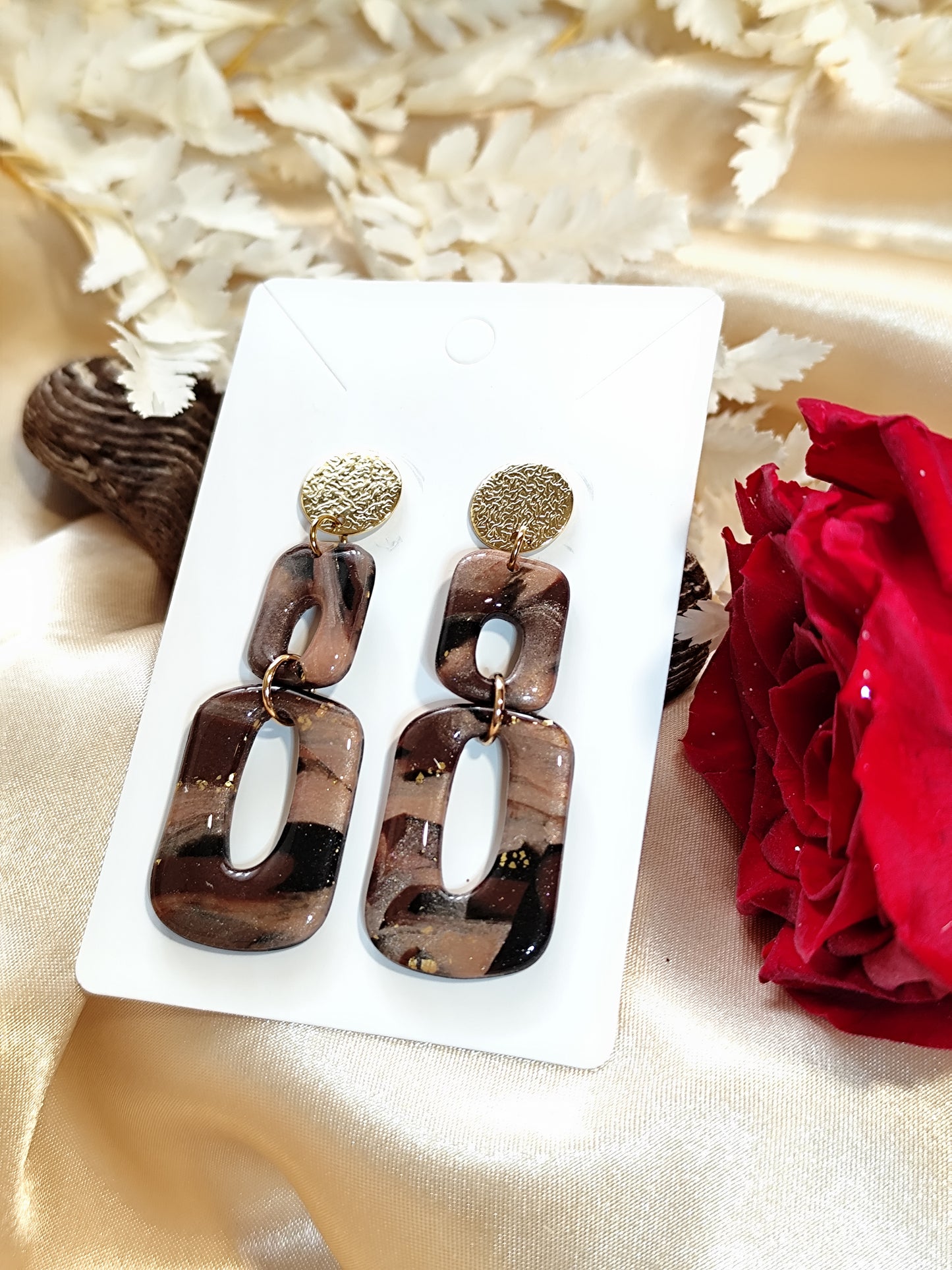 Boucles d'oreilles Ambréa