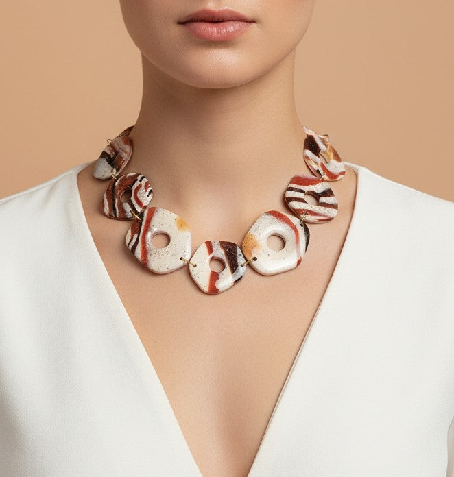 Collier Terre et lueurs