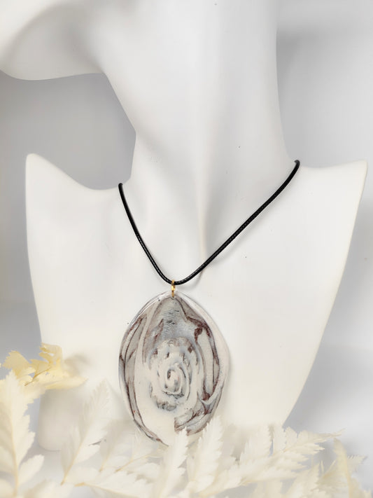 Collier L'Ovale Marbé