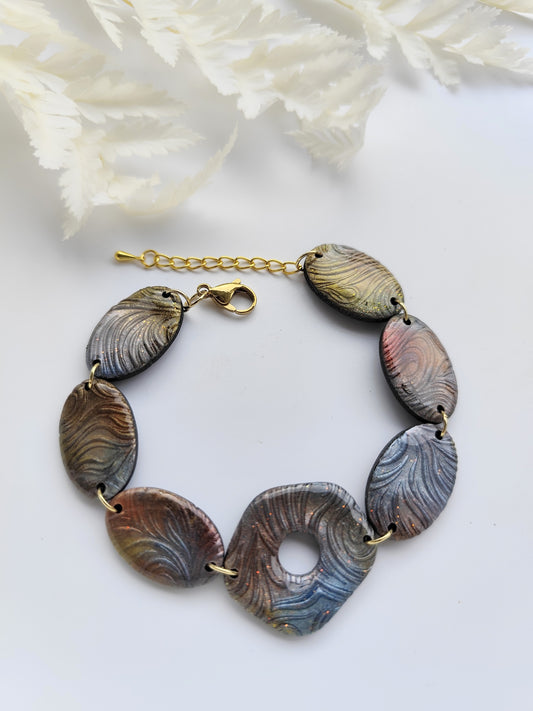 Bracelet Plume Coloré